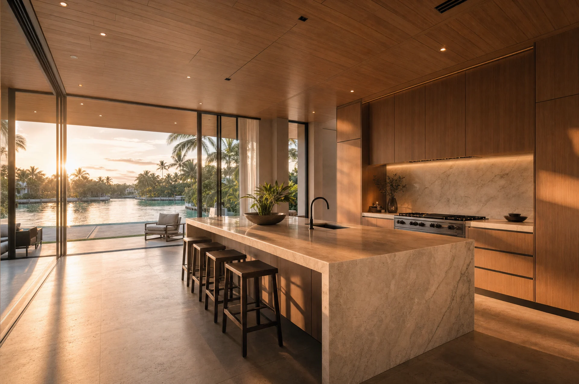 Remodeled kitchen